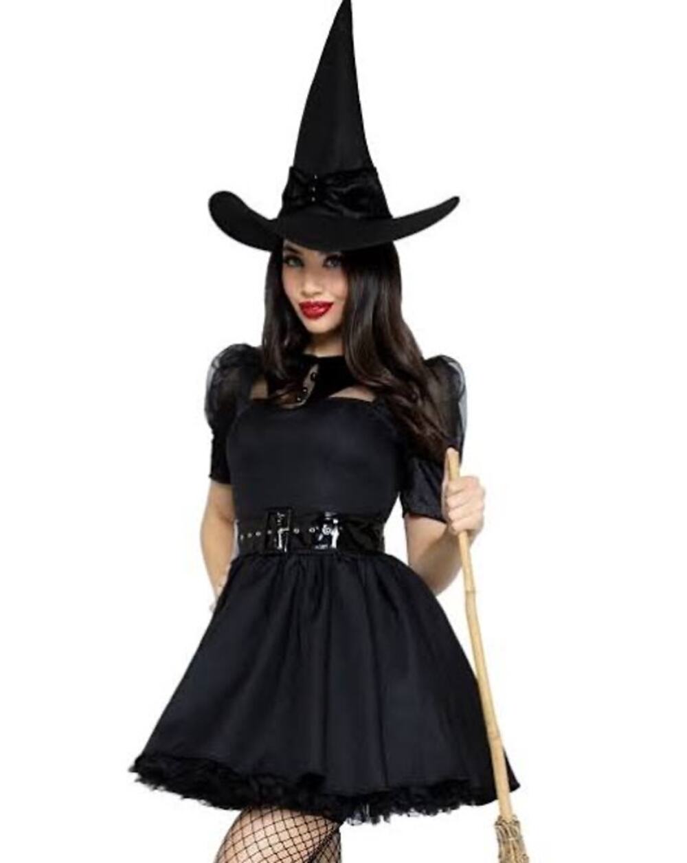 NWT! Leg Avenue Sexy Classic Bewitching Witch Halloween Costume Cosplay - MEDIUM